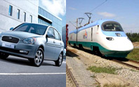 The train subway high-speed train seal